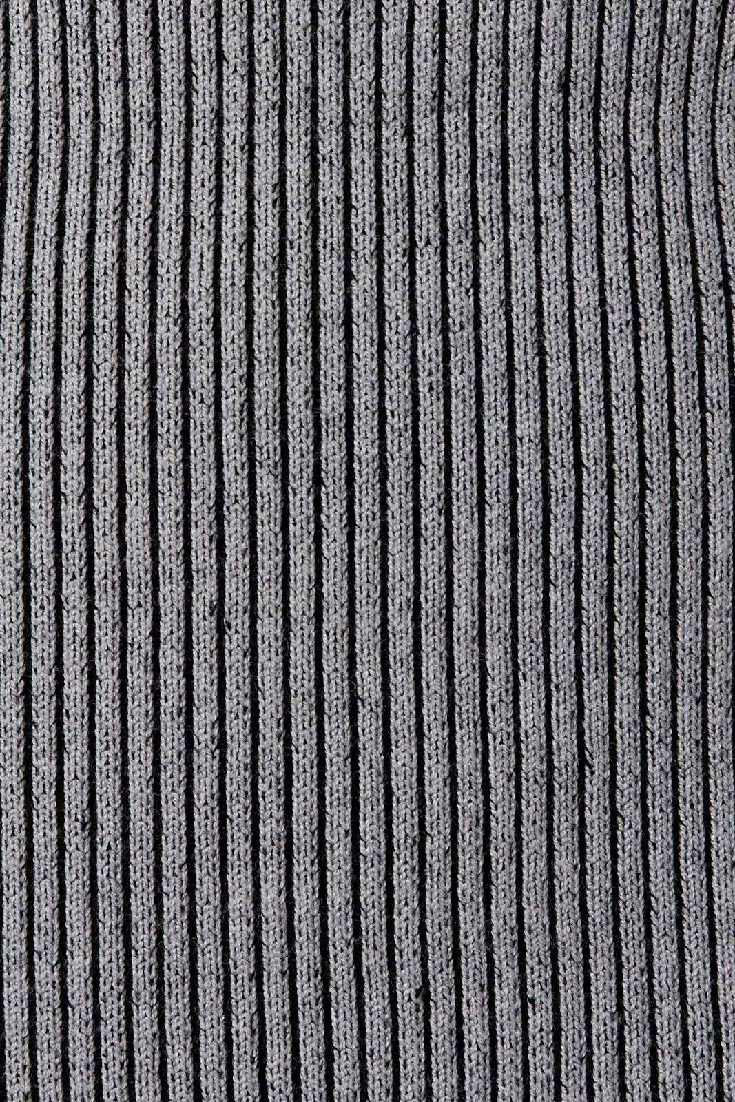 OFF SHOULDER LONG SLEEVE RIBBED TOP