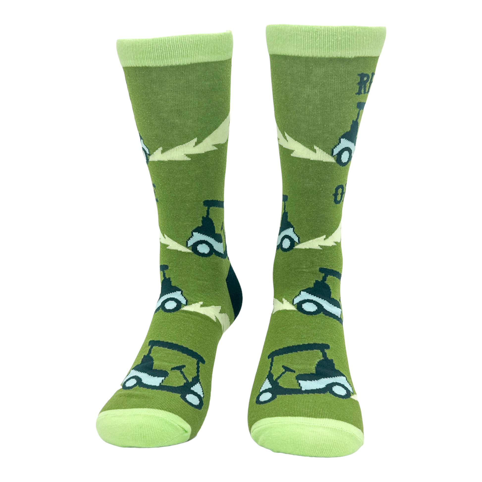 Men's Ride Or Die Socks Funny Golf Cart Golfing Lovers