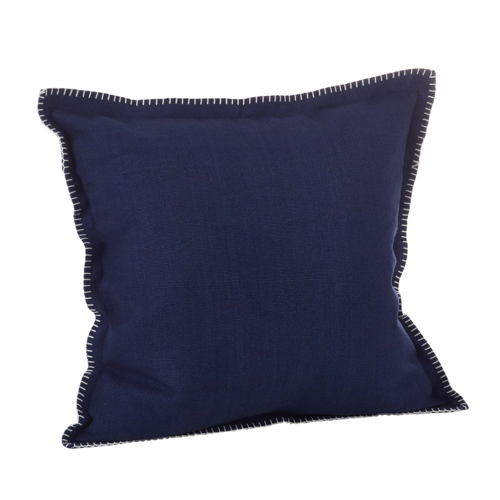 Whip Stitched Flange Pillow - Down Filled