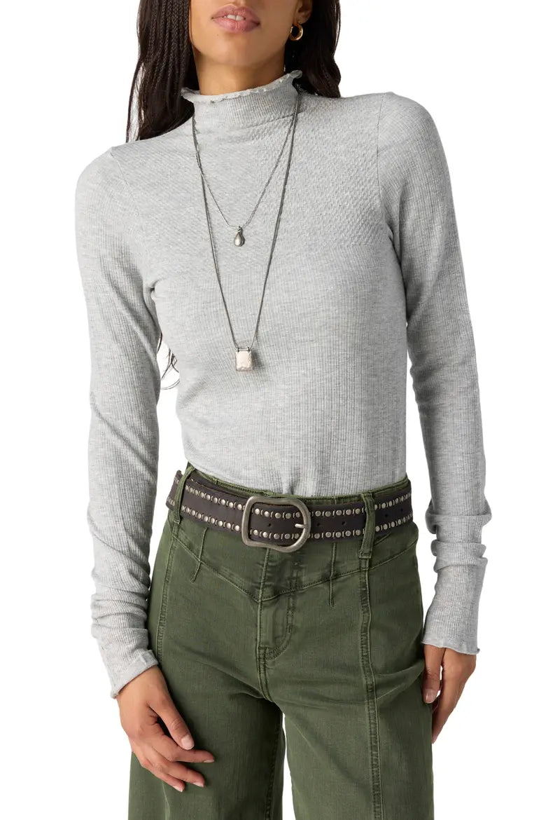 Free People So Soft Seamless Mock Neck