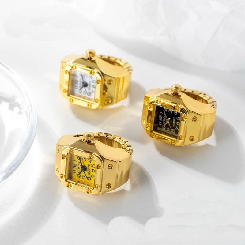 Stainless Steel Ring-Shaped Watch Design | 40R126