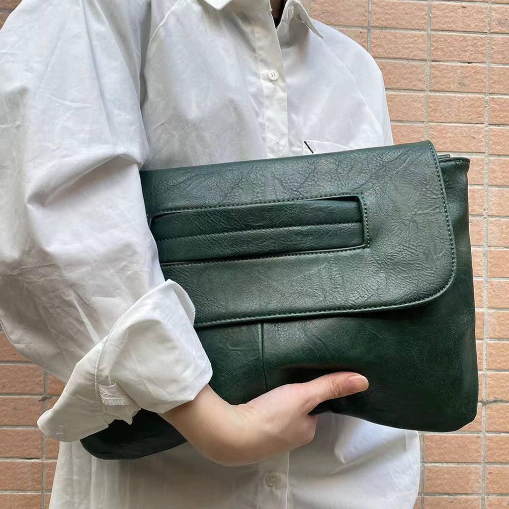 LARGE CAPACITY FILE STORAGE CLUTCH BAG