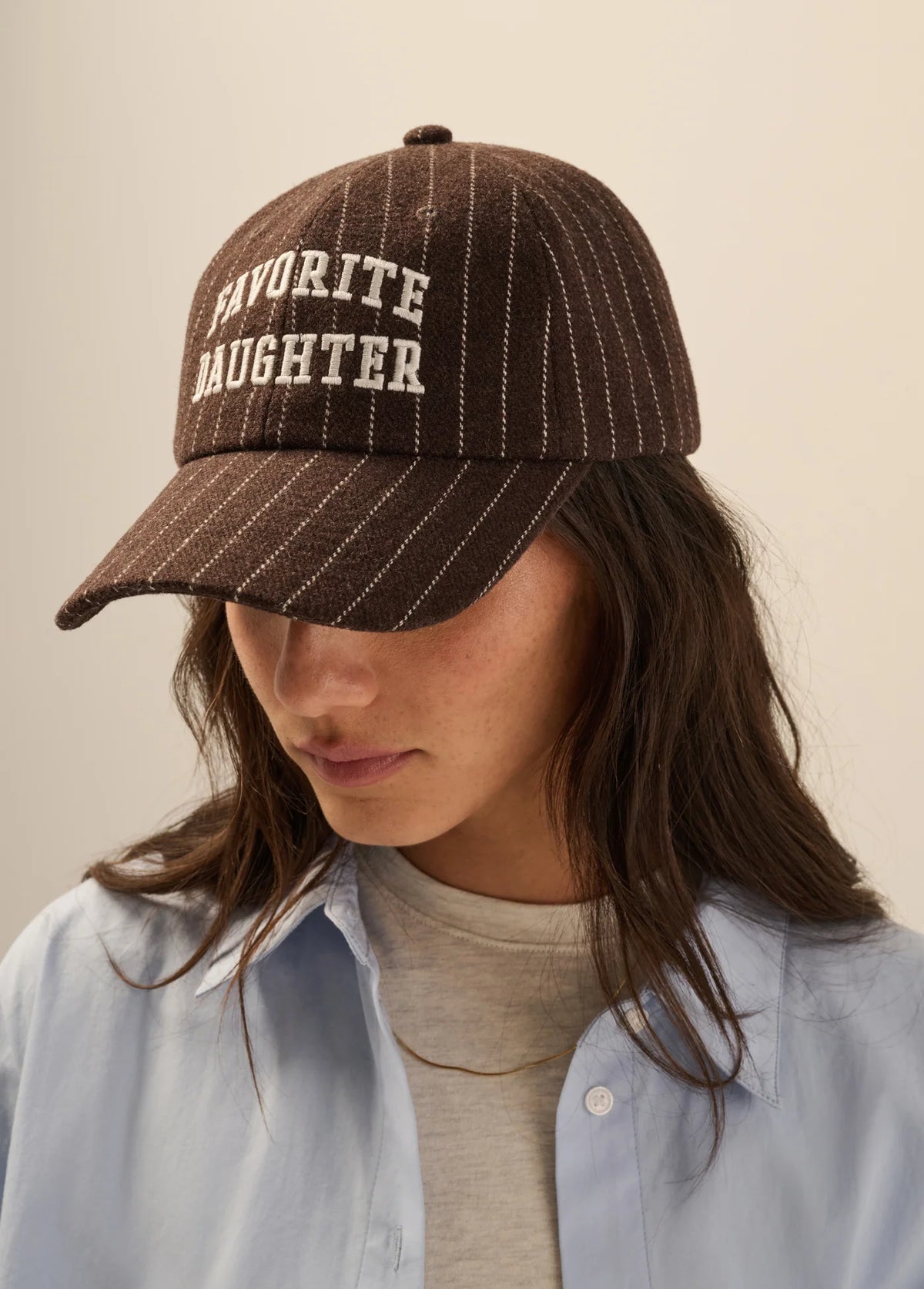 Favorite Daughter The Wool Stripe Baseball Hat