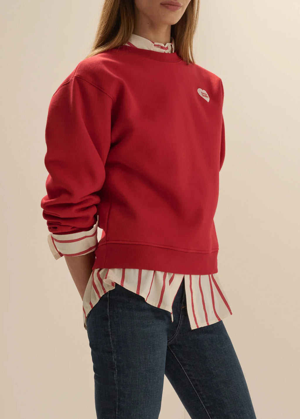 The Favorite Daughter Heart Sweatshirt