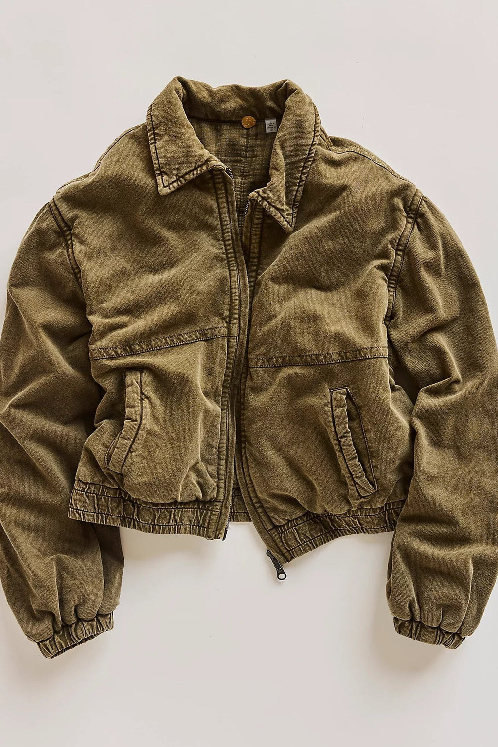 Free People Birdie Washed Jacket