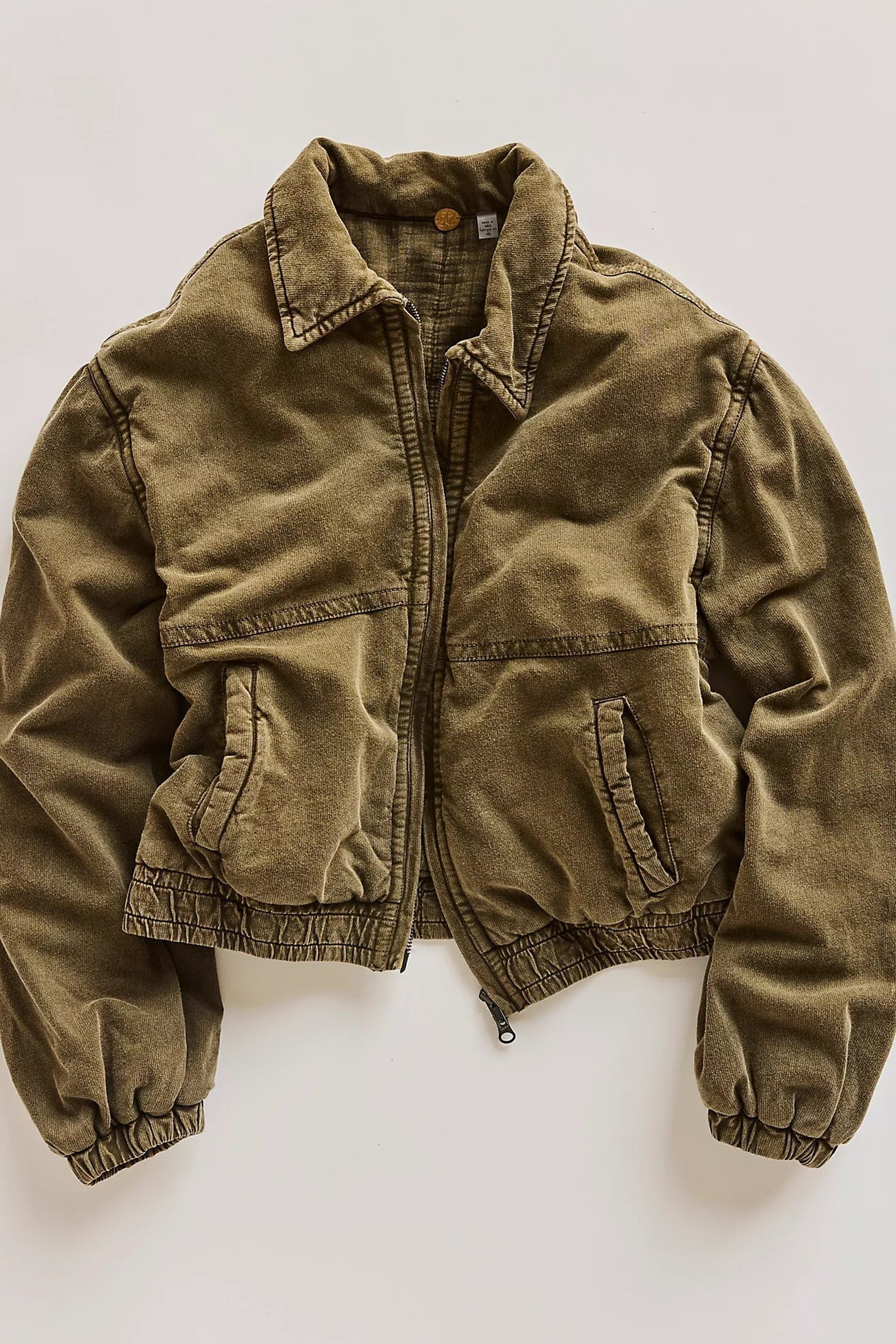 Free People Birdie Washed Jacket