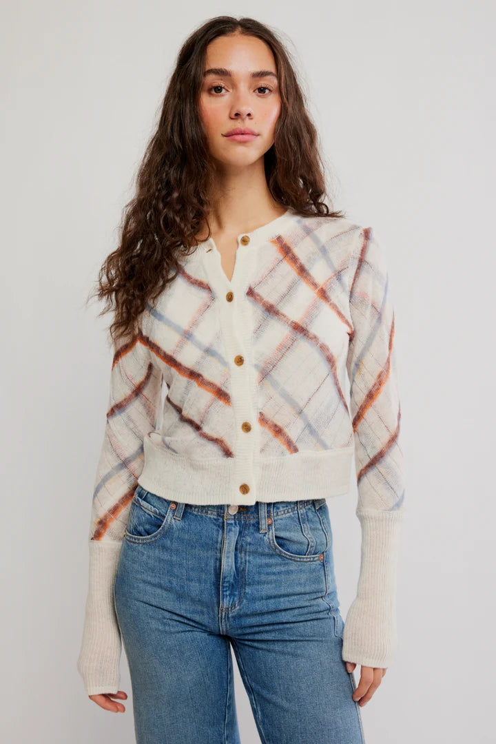 Free People Highland Mist Cardi