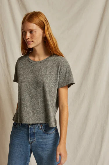 HARLEY cotton boxy crewneck tee