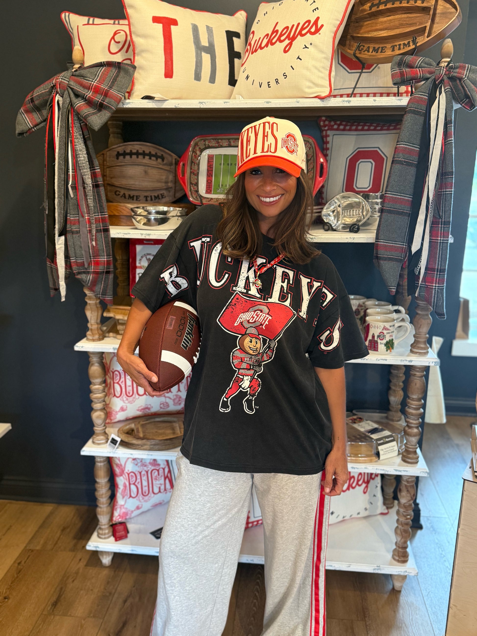 BUCKEYES OVERISZED TEE