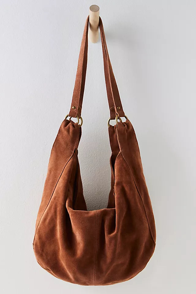 ROMA SUEDE TOTE in RUST