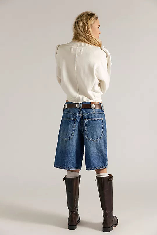 WE THE FREE MONTANA SHORT- BLUE HAVEN