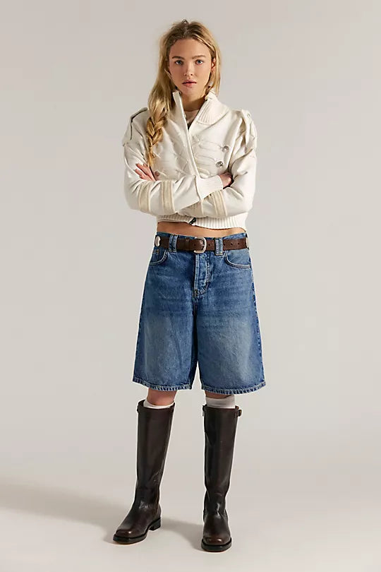 WE THE FREE MONTANA SHORT- BLUE HAVEN