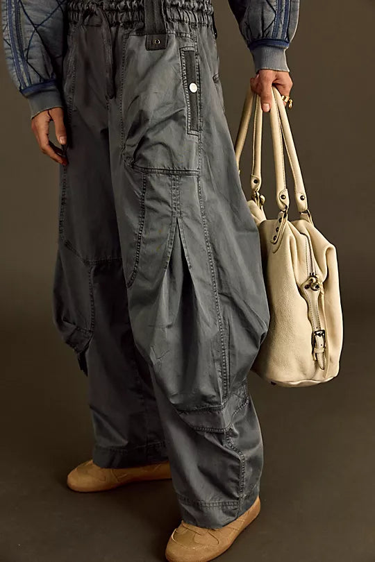 ONSET PARACHUTE PANT- STEEL