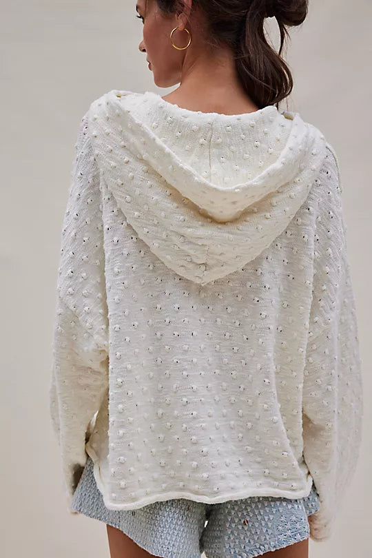 LAKE SIDE HOODIE- MARSHMELLOW