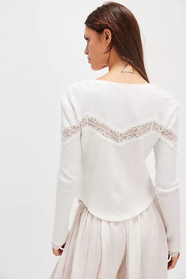 LETS PARTY CARDI in CLEAN IVORY FREE PEOPLE