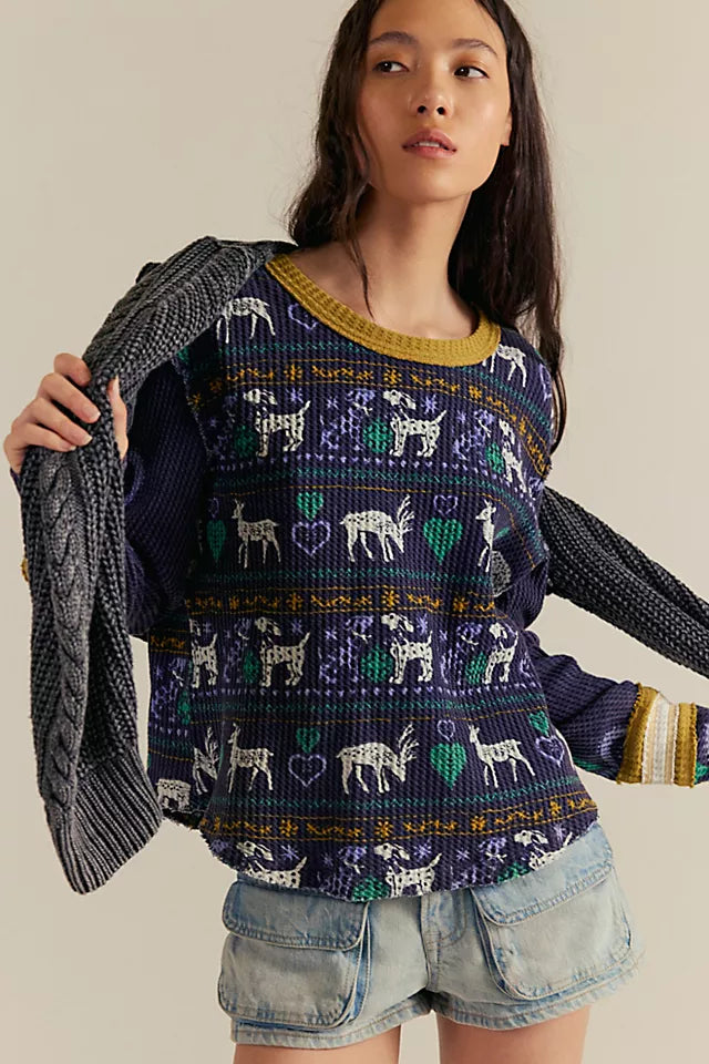 BLISSFUL LAYERING TEE