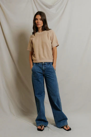 Fleece SS Crew Neck Sweatshirt