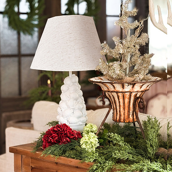 Vintage Inspired Fruit Bowl Cordless Lamp