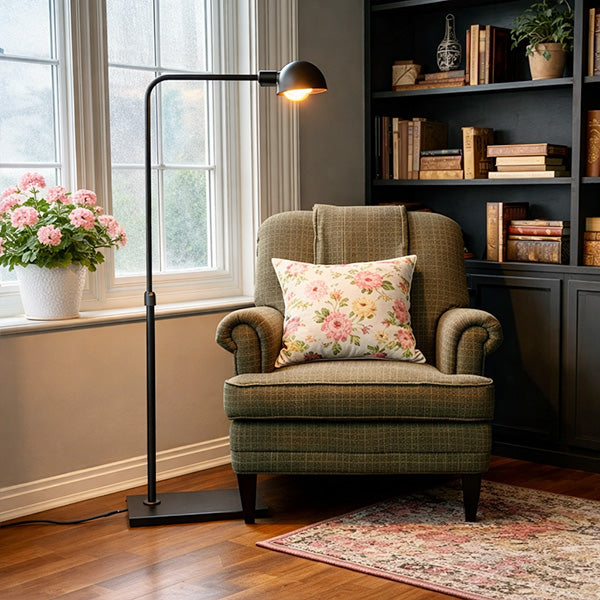 Adjustable Dome Iron Floor Lamp