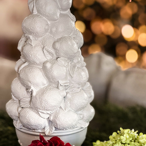 Vintage Inspired Fruit Bowl Cordless Lamp