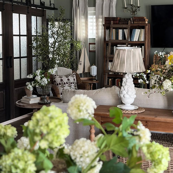 Vintage Inspired Fruit Bowl Cordless Lamp