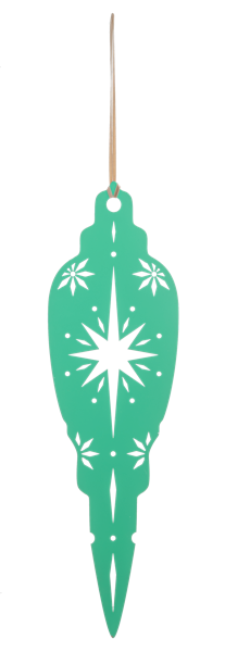 Oversized Retro Hanging Metal Ornaments | 3 Colors