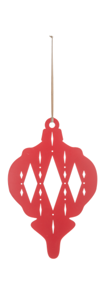 Oversized Retro Hanging Metal Ornaments | 3 Colors