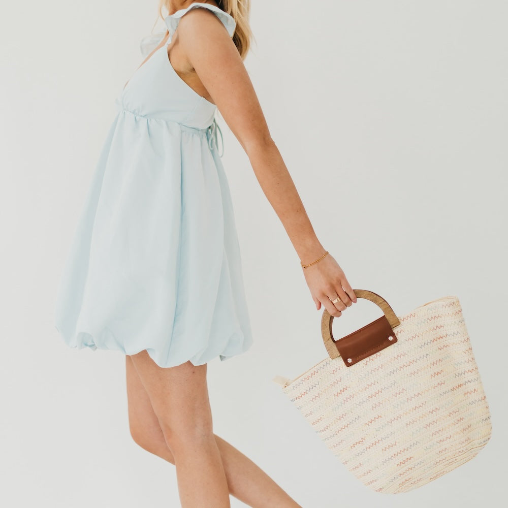 Savannah Straw Tote Bag