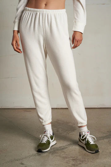 MARE BRUSHED SWEATER JOGGER- SUGAR