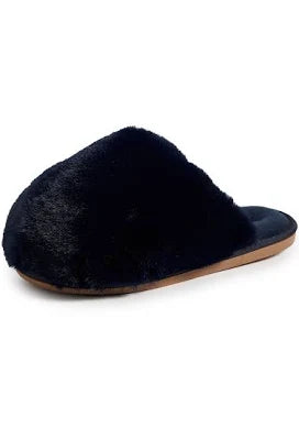 SNOWBALL SLIPPER - TAUPE/CABERNET