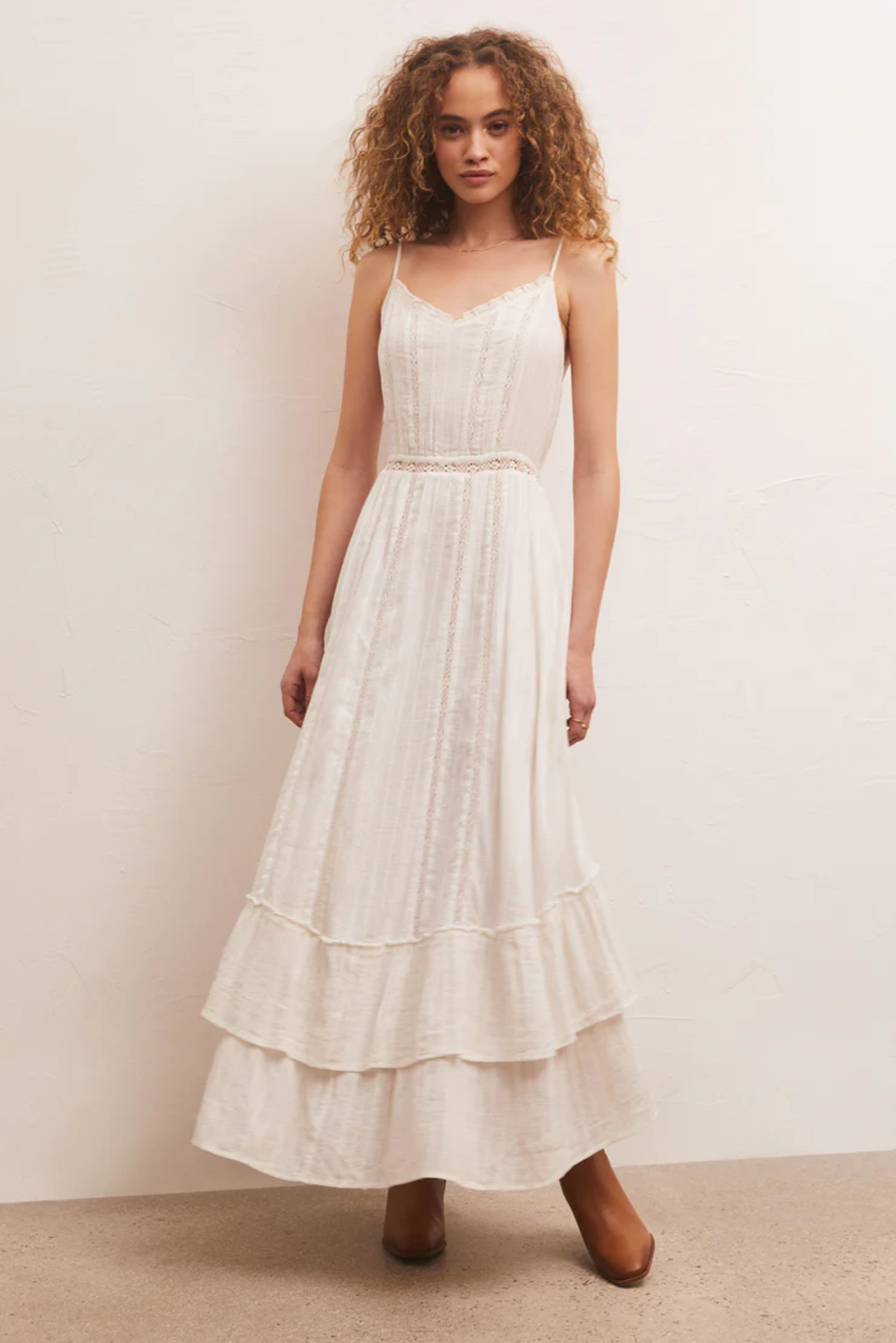 Rose Maxi Dress - White