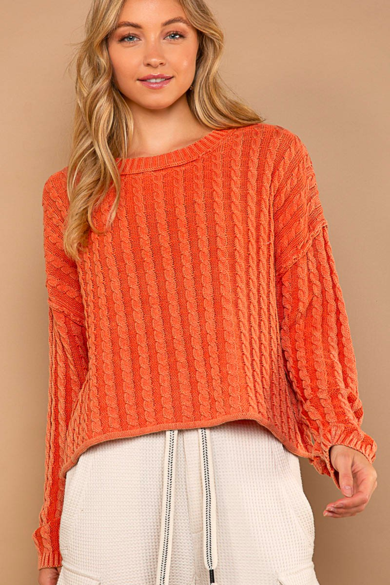 Tara Twisted Weave Sweater