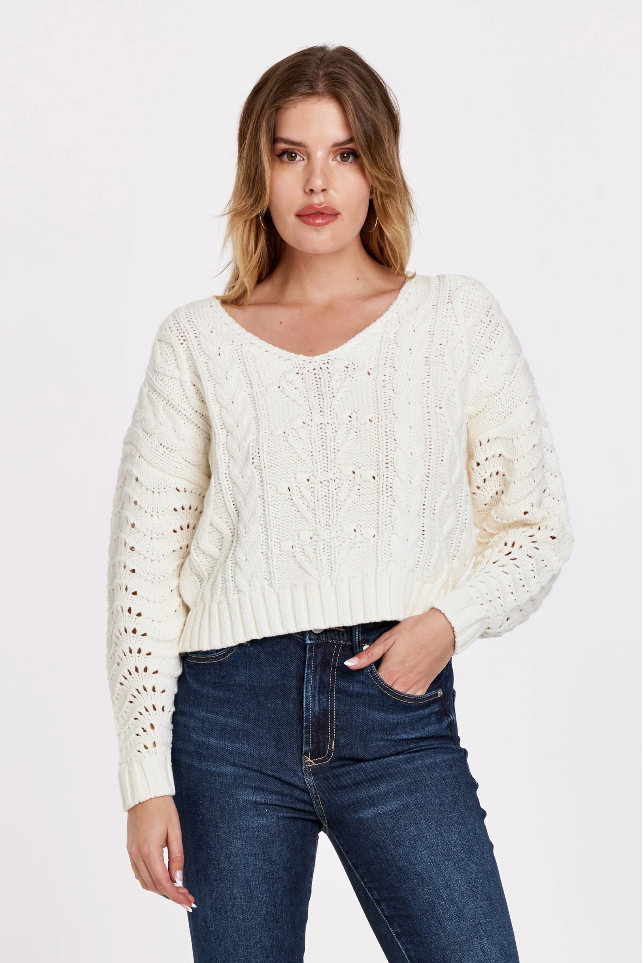 Lexi Chunky Cable Sweater