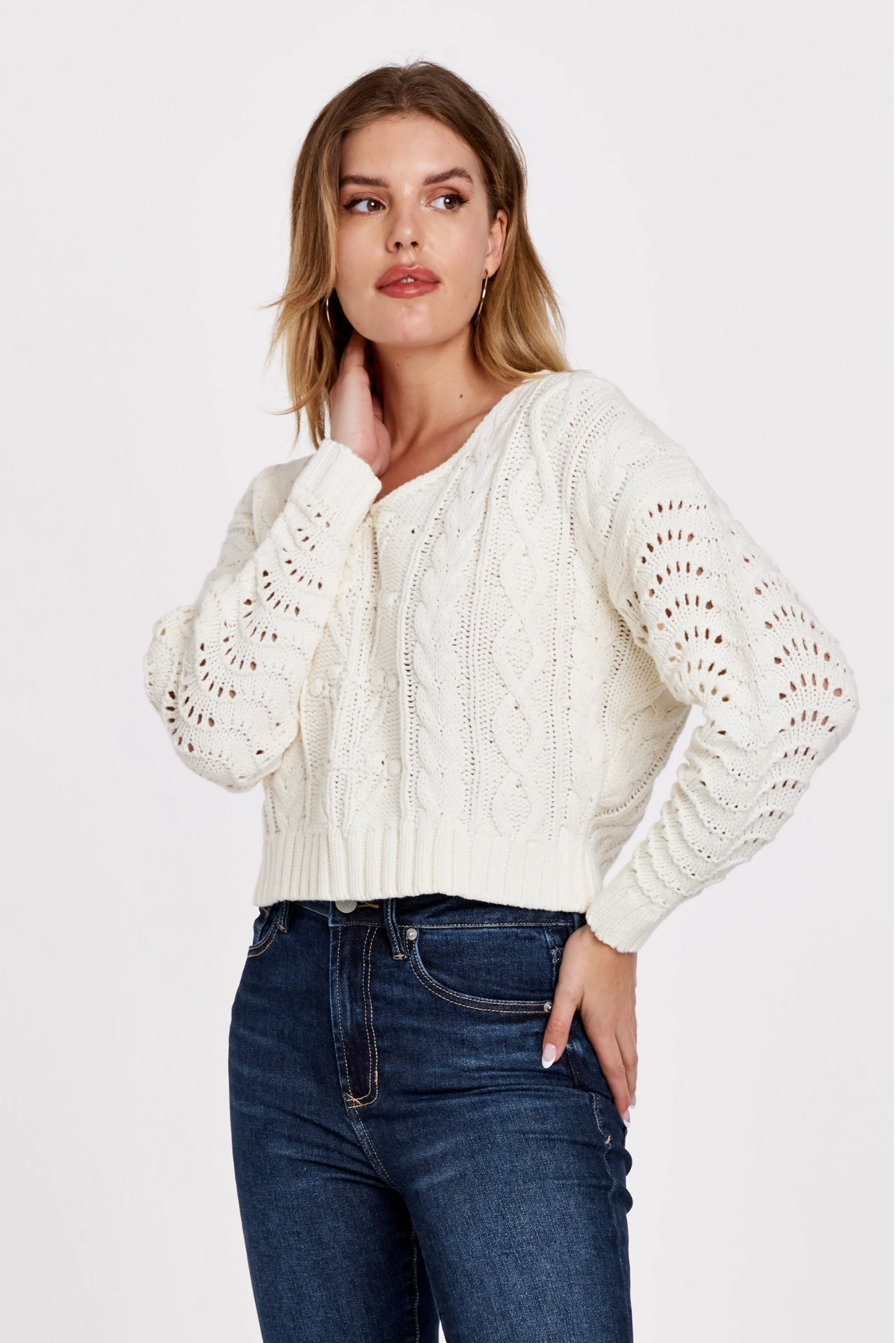Lexi Chunky Cable Sweater