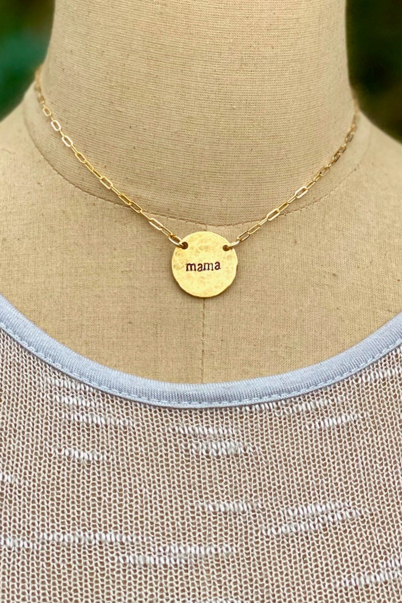 Mighty Message Necklace