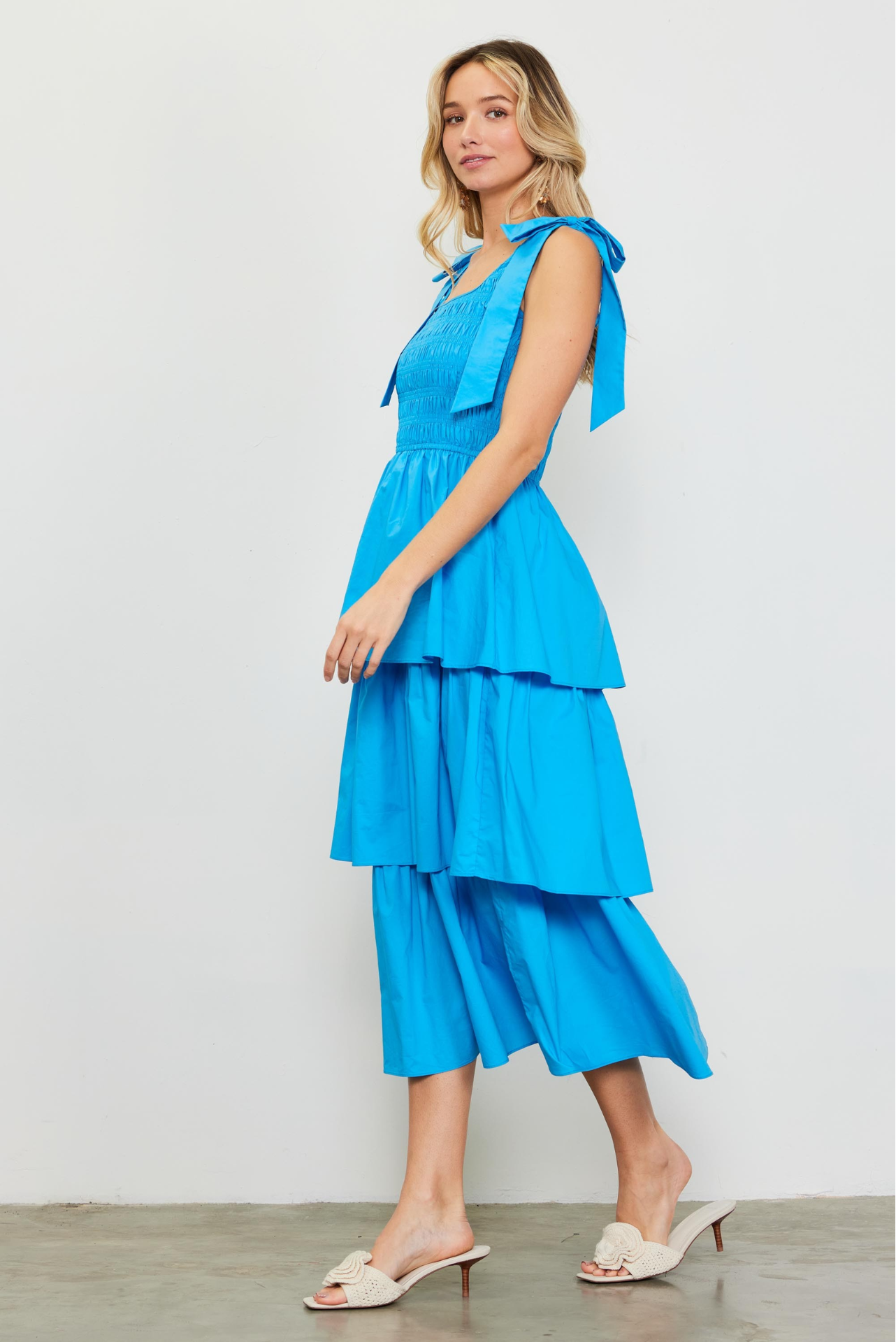 Capri Poplin Maxi Dress