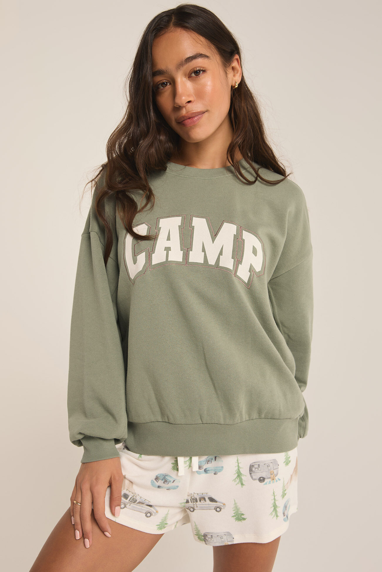 Oversized Camp Sweatshirt