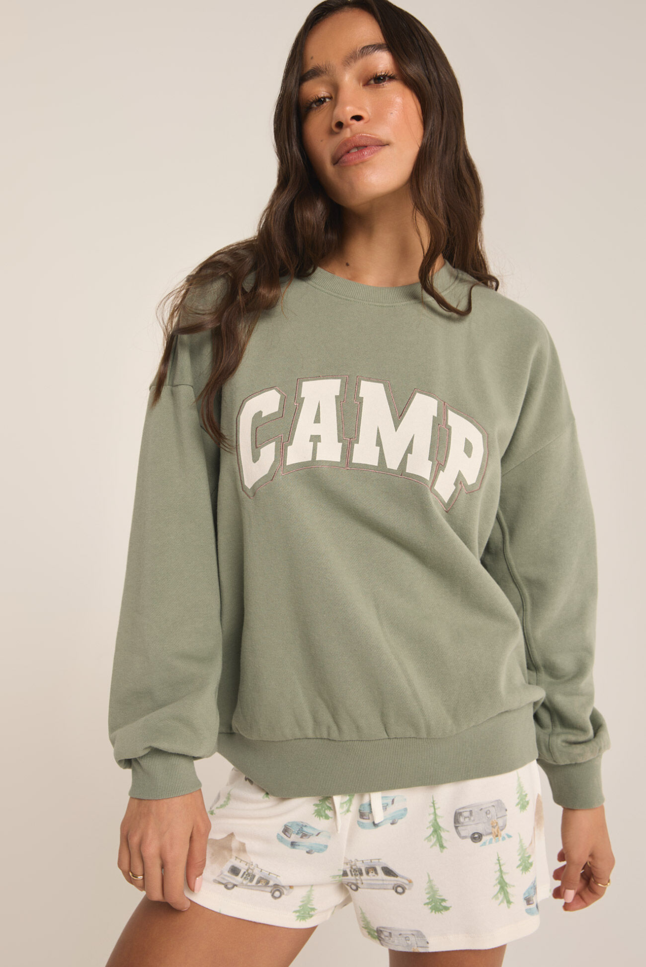 Oversized Camp Sweatshirt