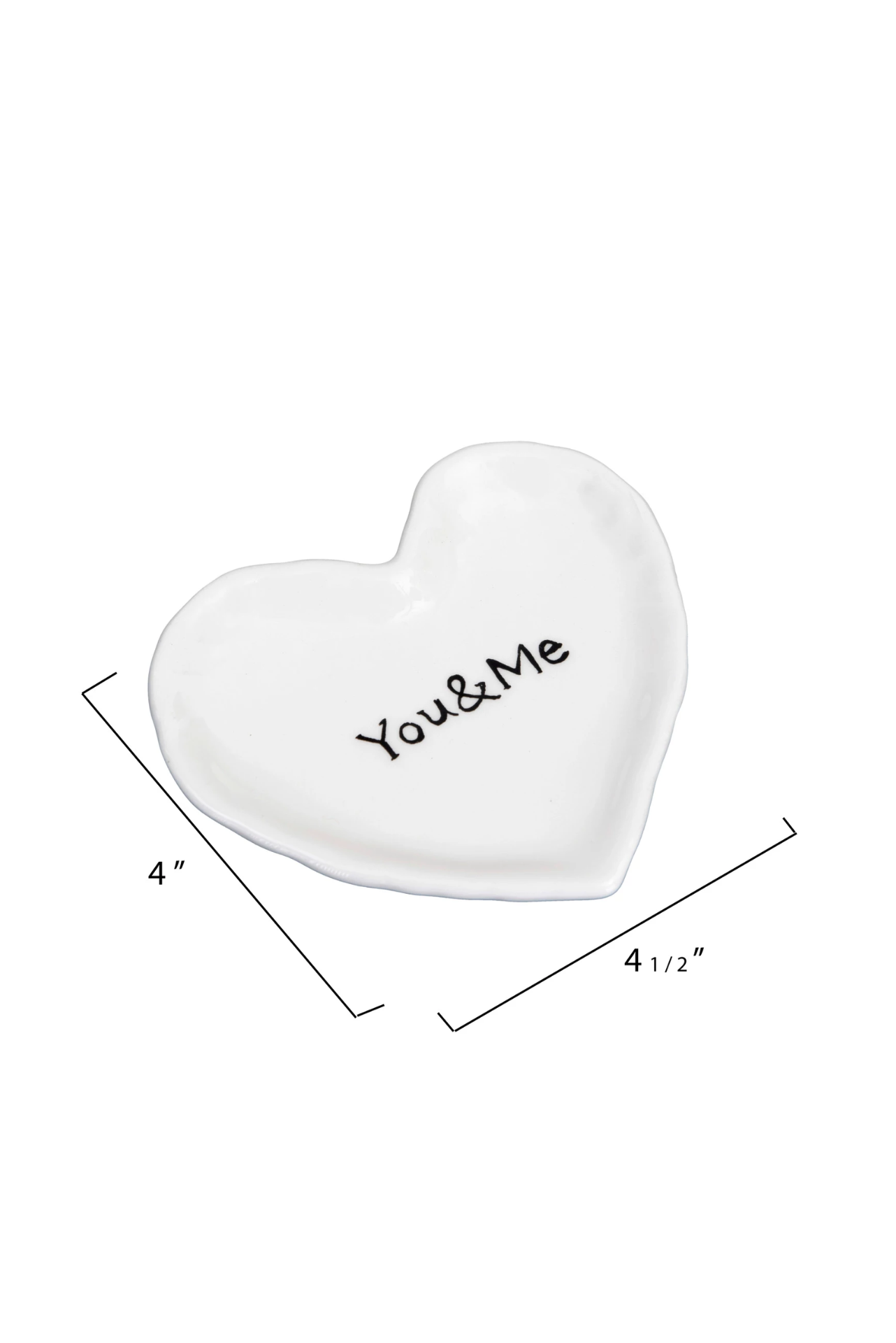 You and Me Ceramic Dish