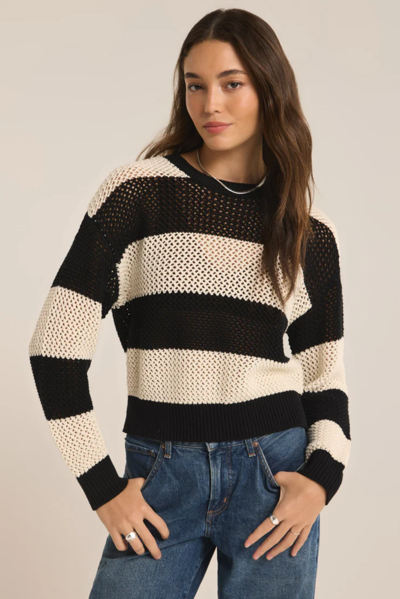 Broadbeach Stripe Sweater