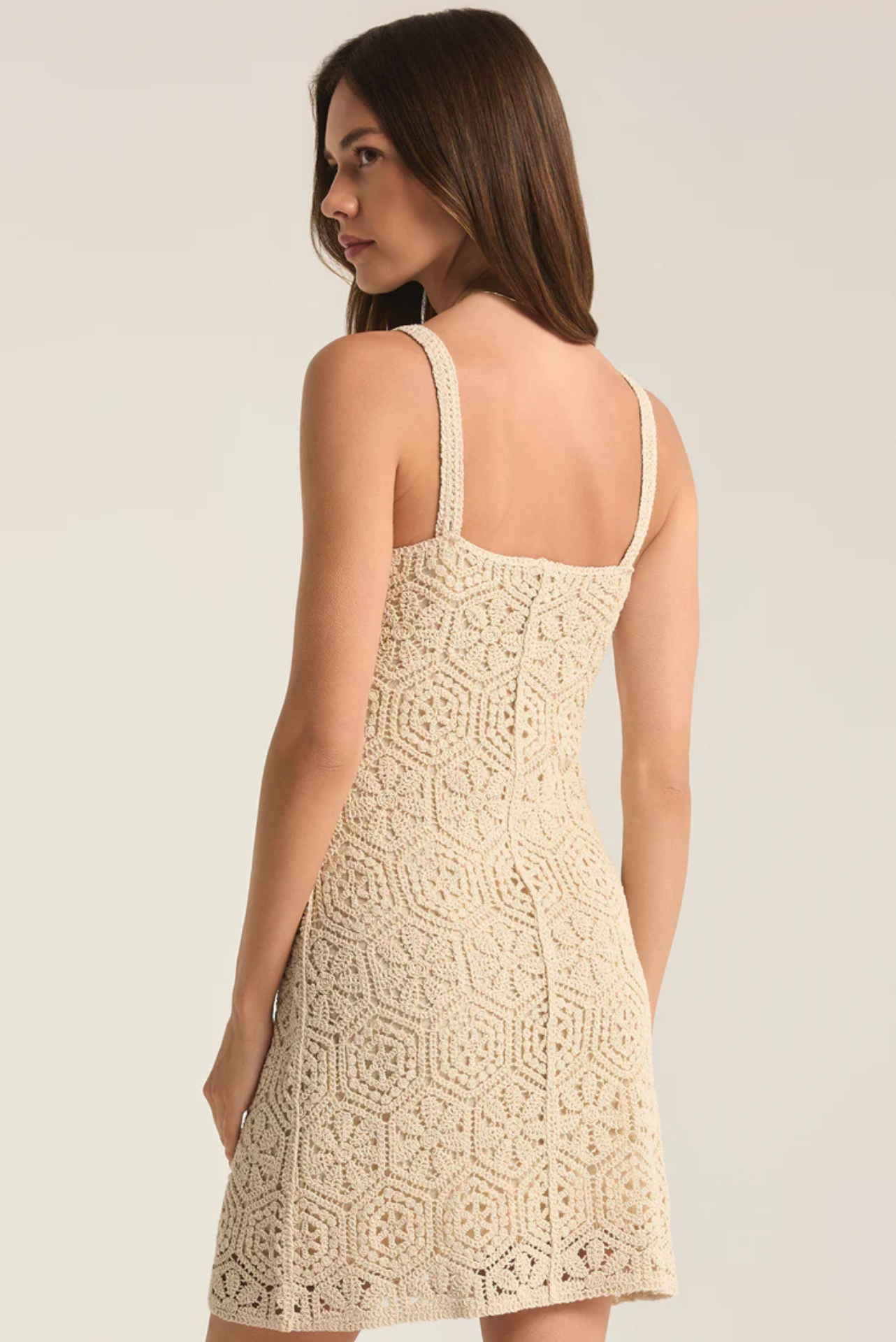 Allure Crochet Mini Dress