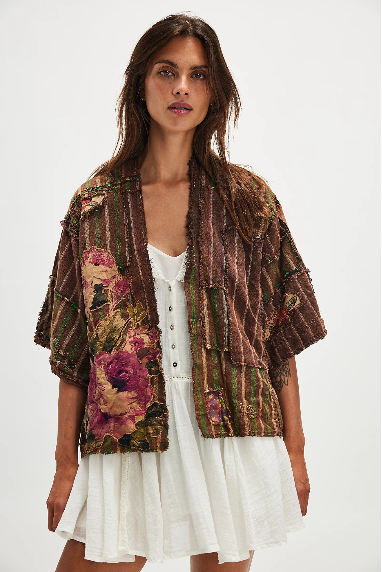 Patchwork Dekker Kimono