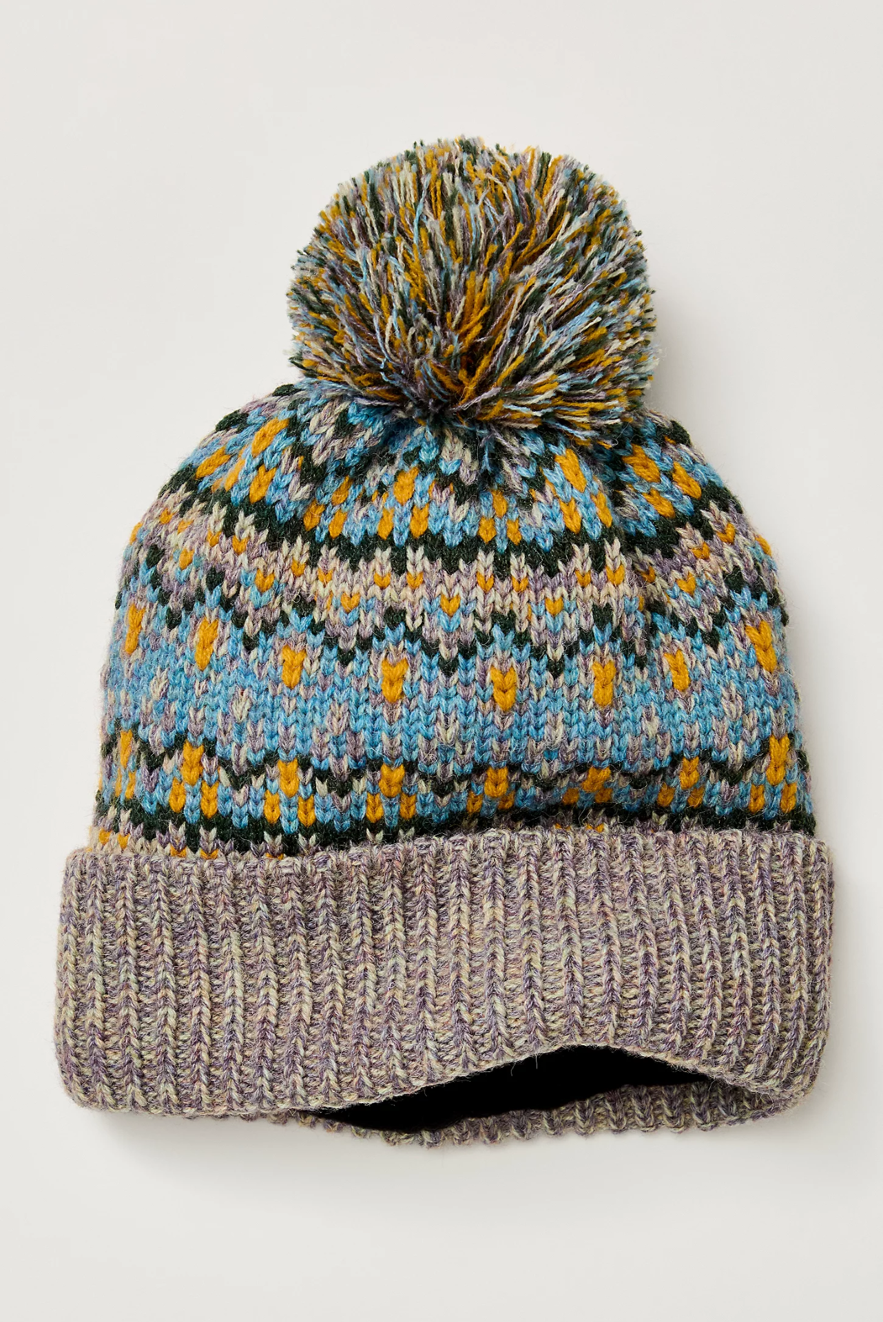 First Frost Fairisle Pom