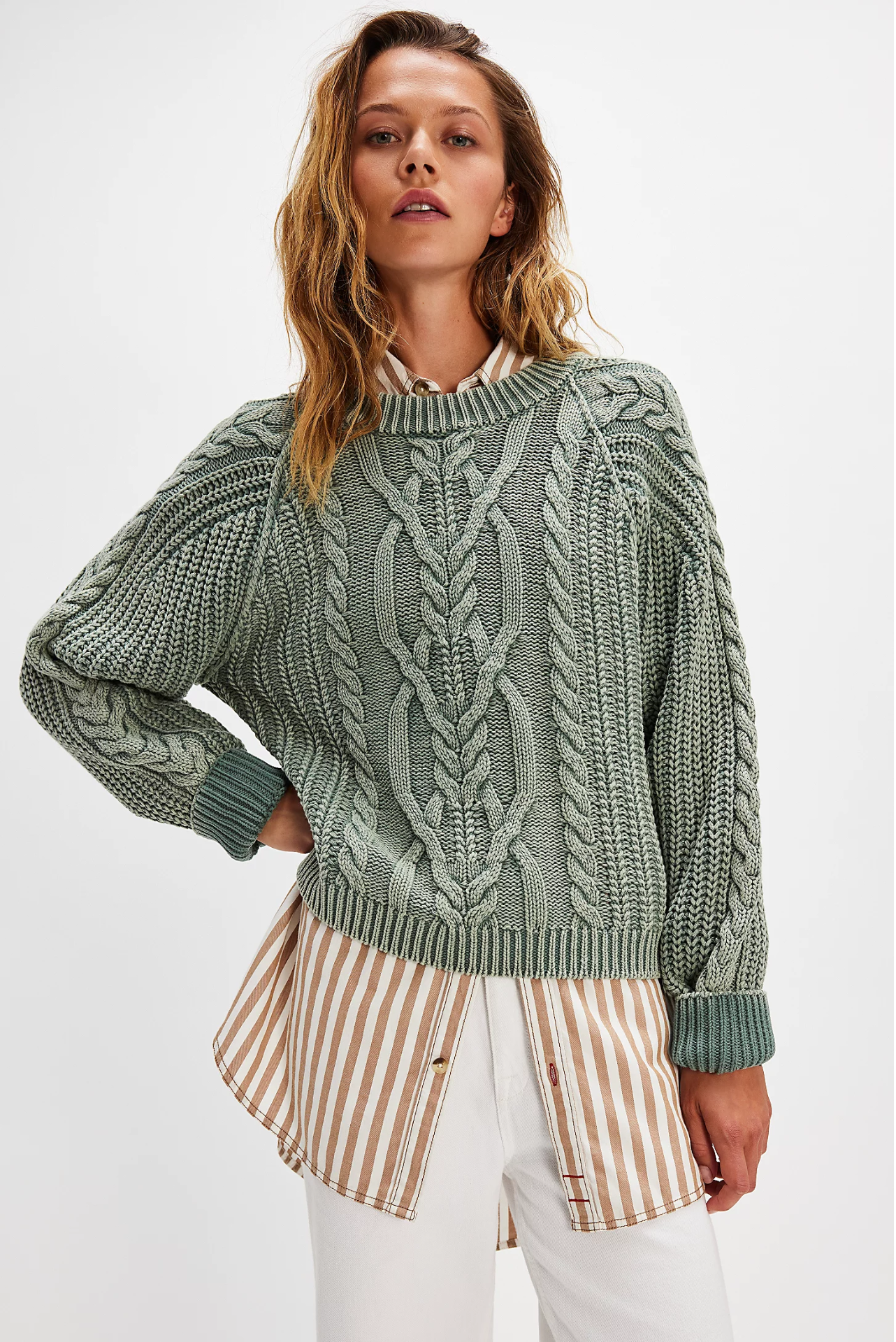 Frankie Cable Sweater