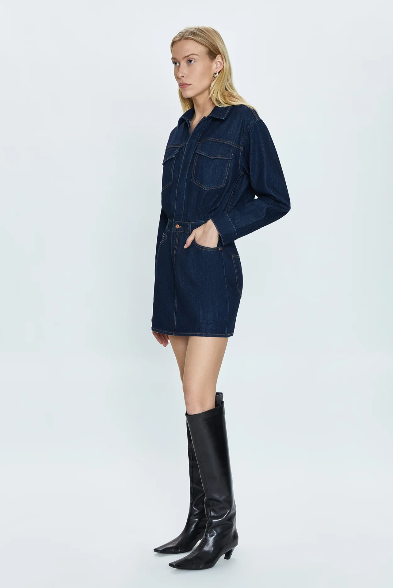 Nina Long Sleeve Mini Dress