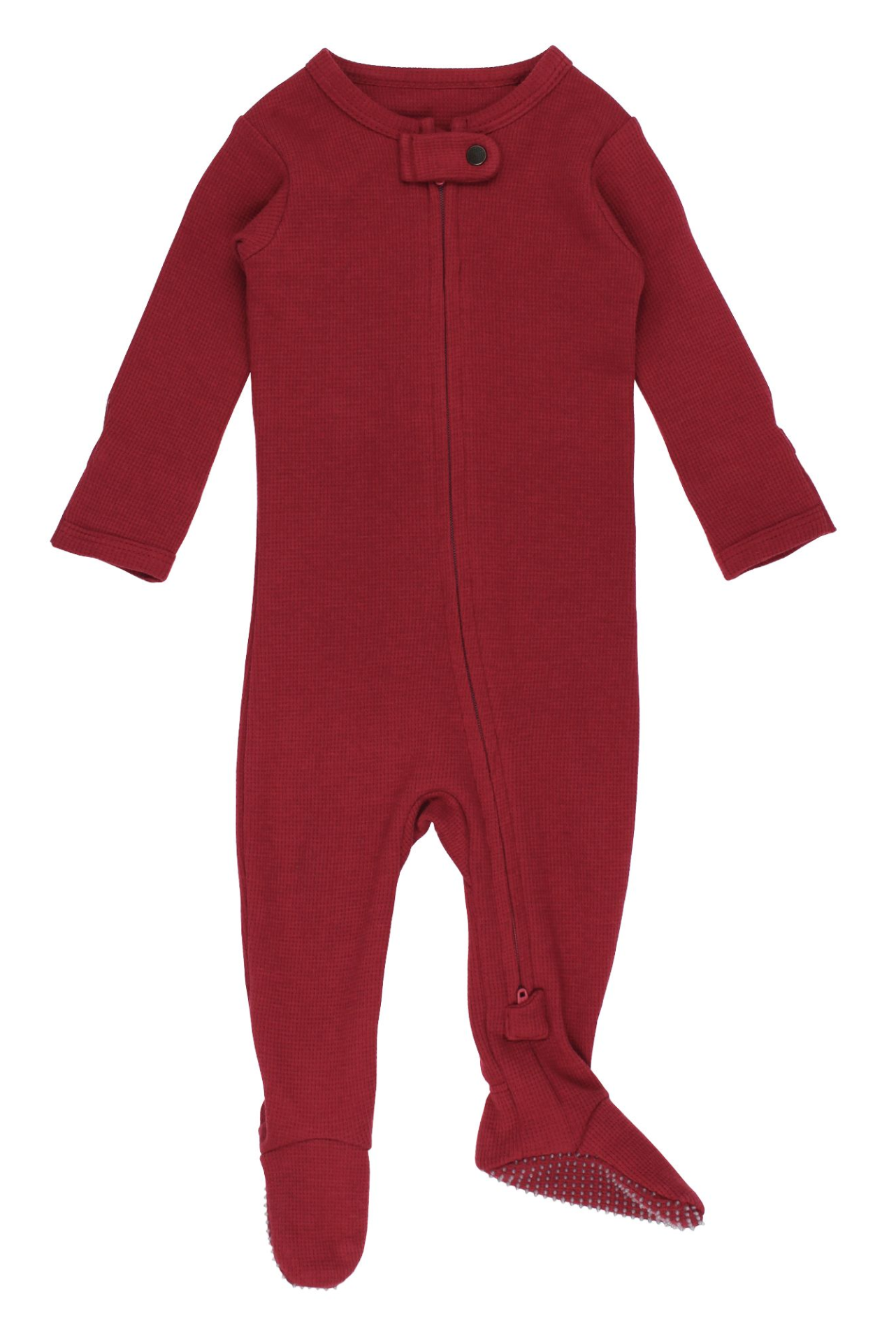 Organic Thermal 2-Way Zipper Footie