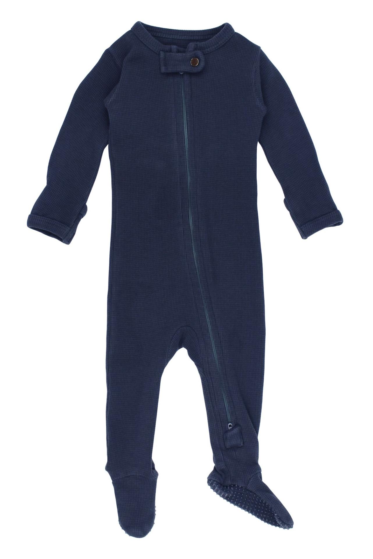 Organic Thermal 2-Way Zipper Footie