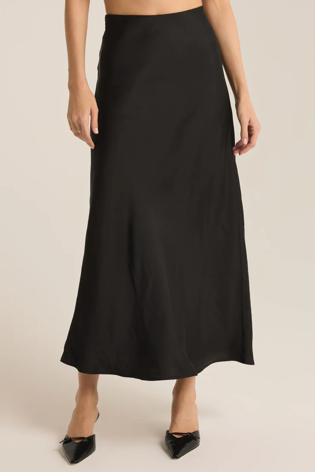 Europa Poly Sheen Skirt