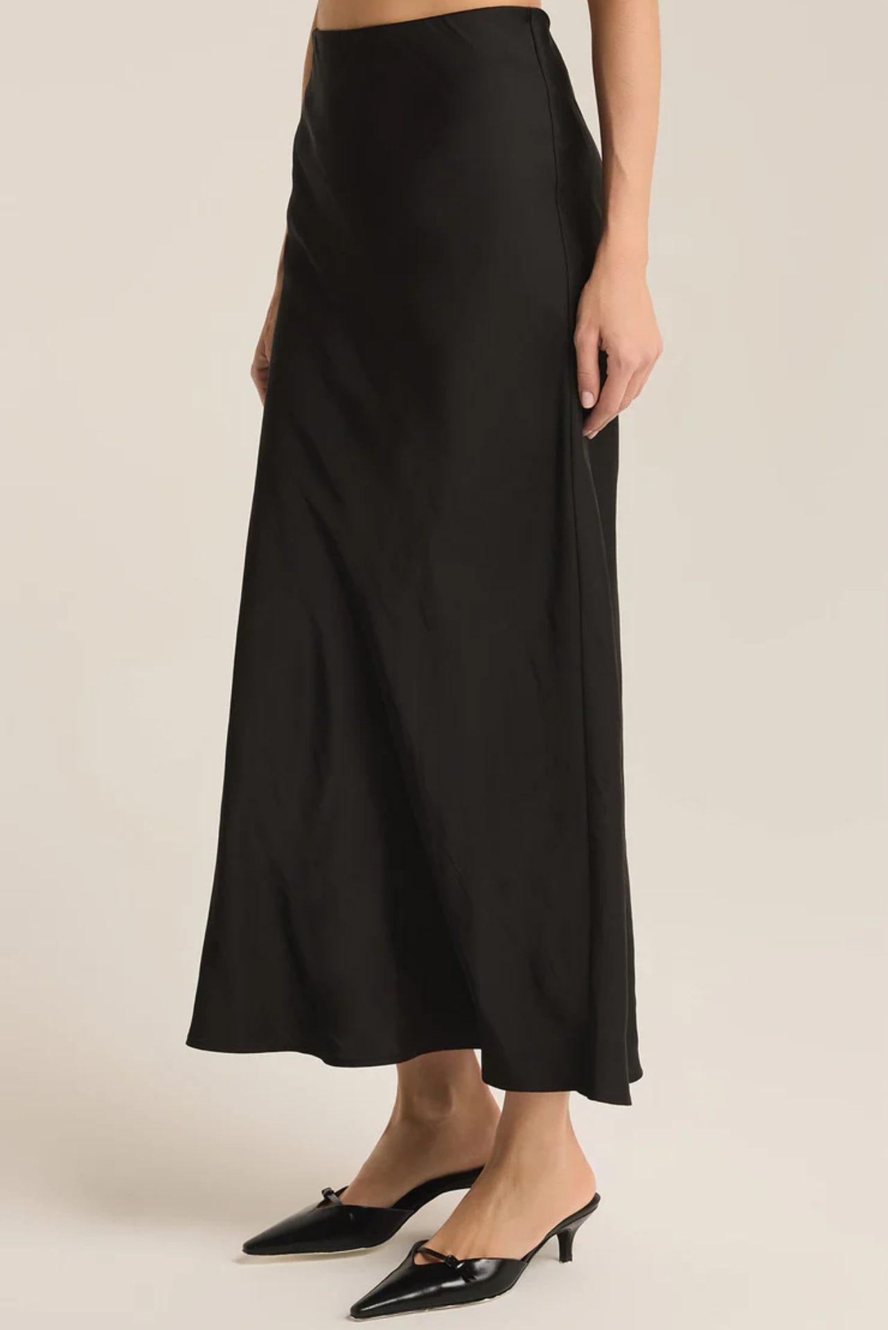 Europa Poly Sheen Skirt