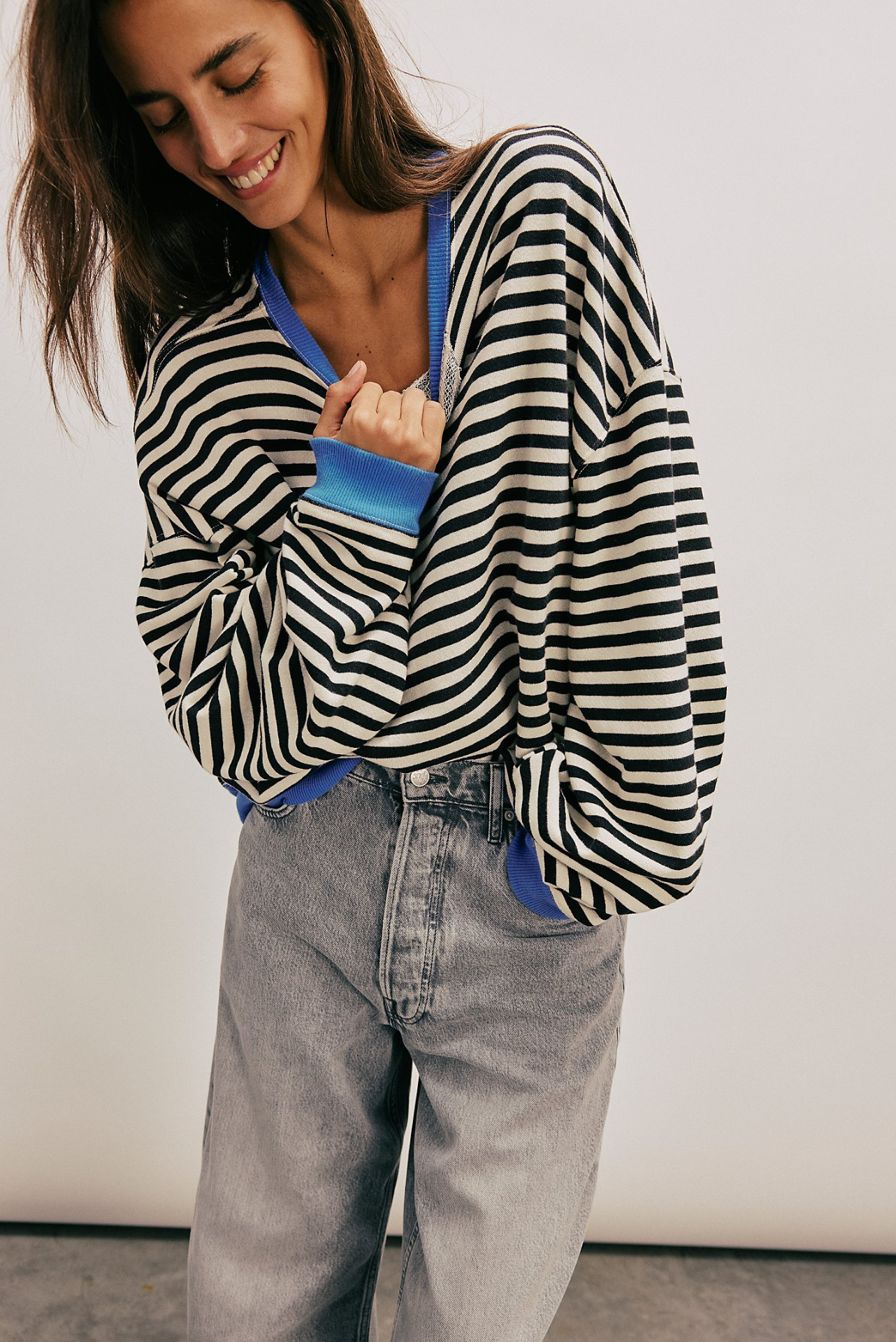 Classic Striped Crew